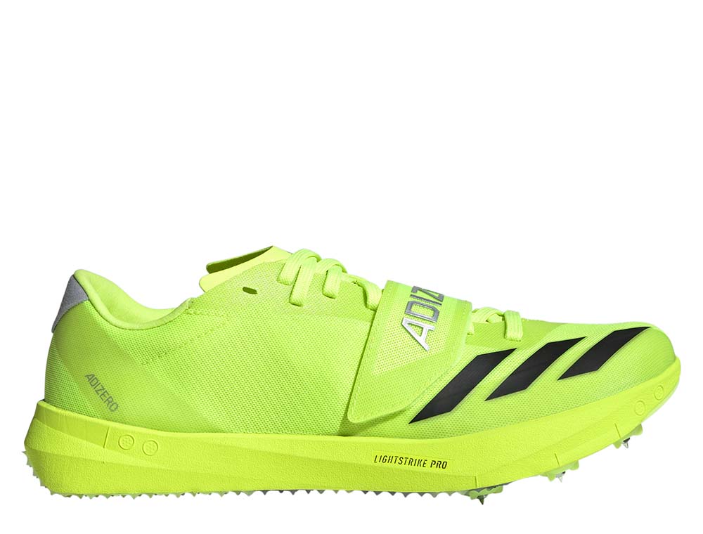 Buty adidas Adizero TJ/PV M Limonkowo-Czarne [IG2022