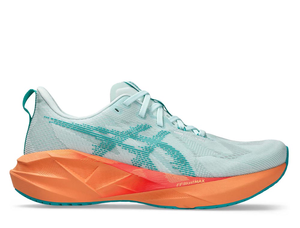 Buty Asics Novablast 5 M Niebiesko-Pomarańczowe [1011B974