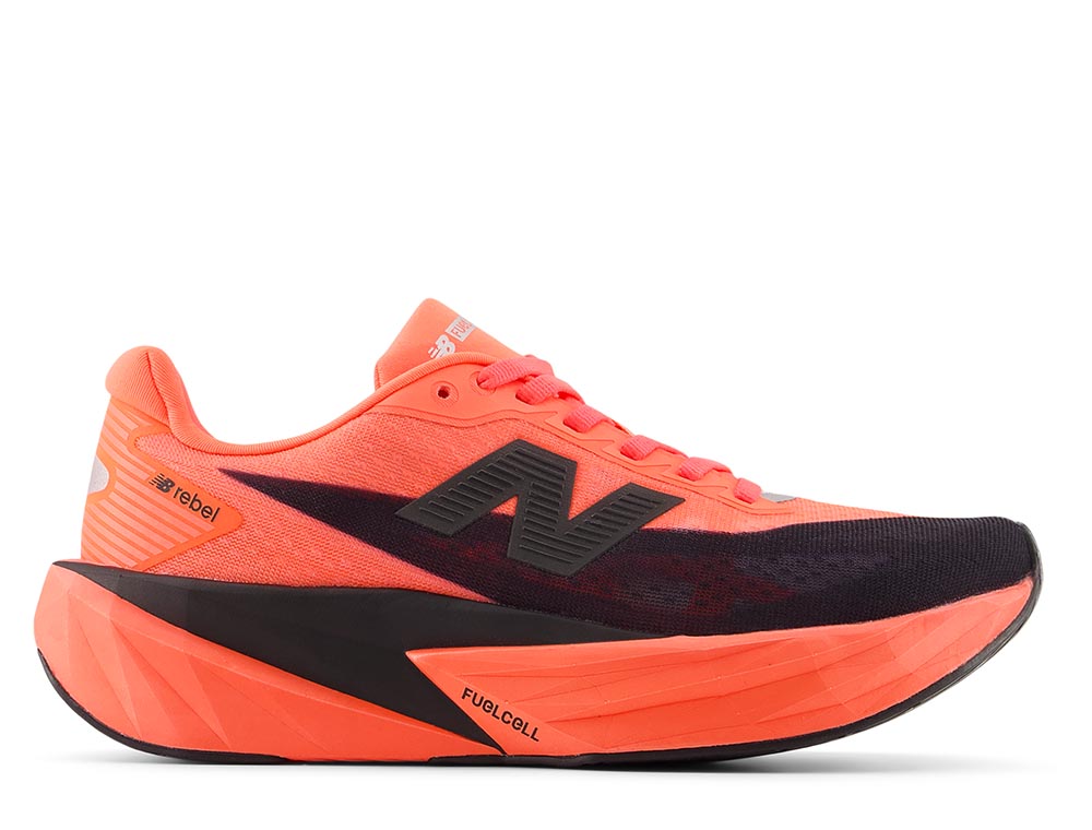 Buty New Balance FuelCell Rebel v5 W Czerwono-Czarne