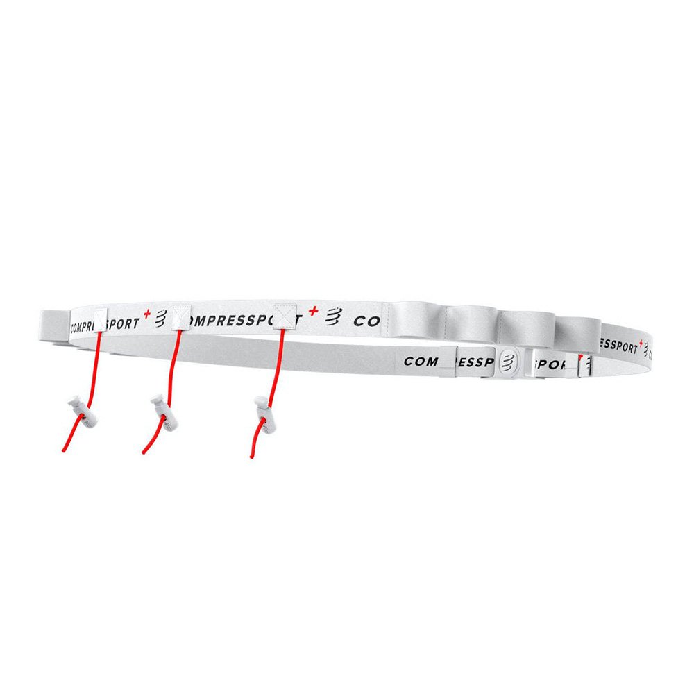 Pas Compressport Race Belt U Biały