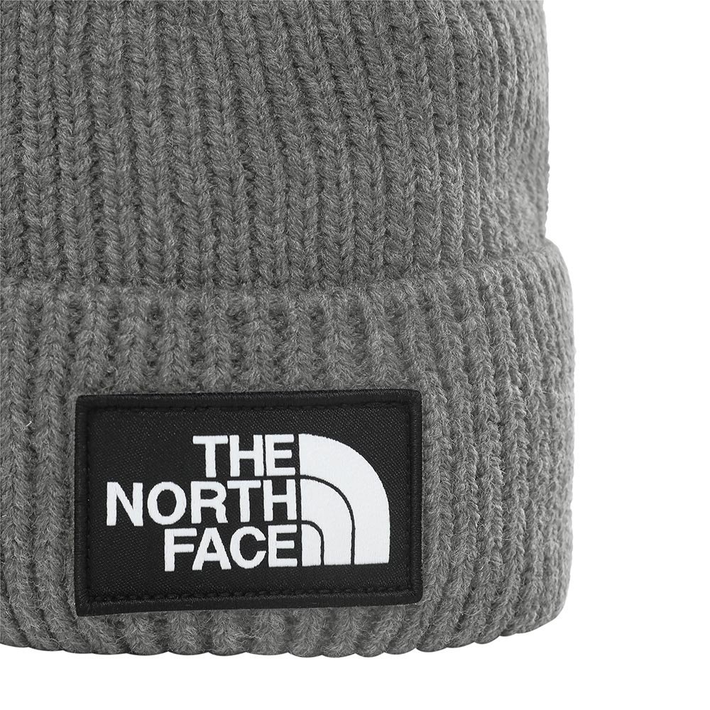Czapka The North Face Box Logo Cuffed Beanie Grey M Szara
