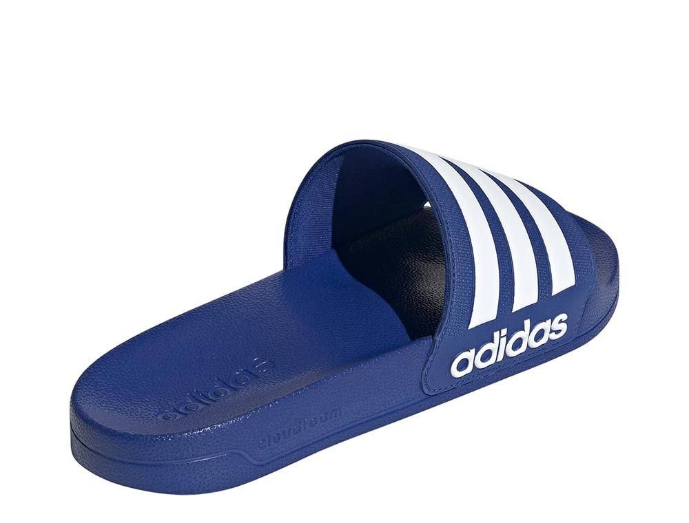 Klapki adidas Adilette Shower M Niebiesko-Białe
