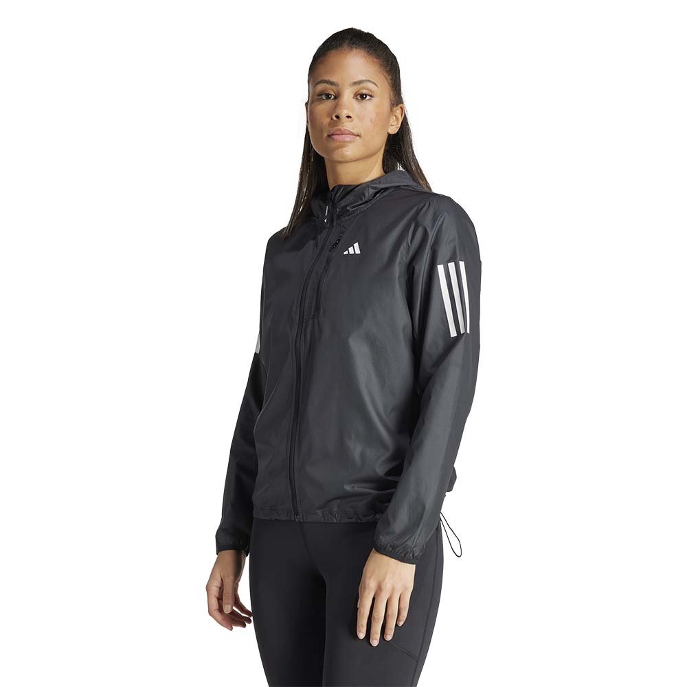 Kurtka adidas Own The Run Jacket W Czarna