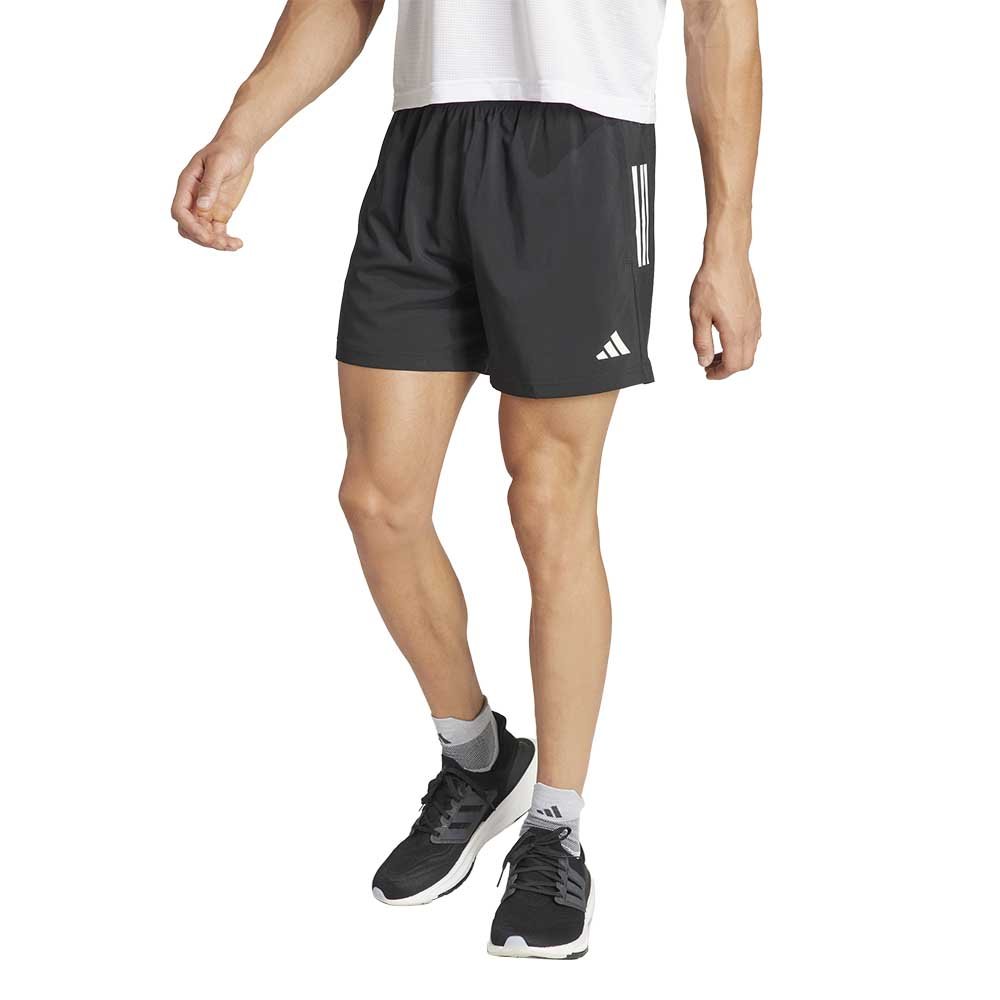 Spodenki adidas Own The Run Shorts M Czarno-Białe
