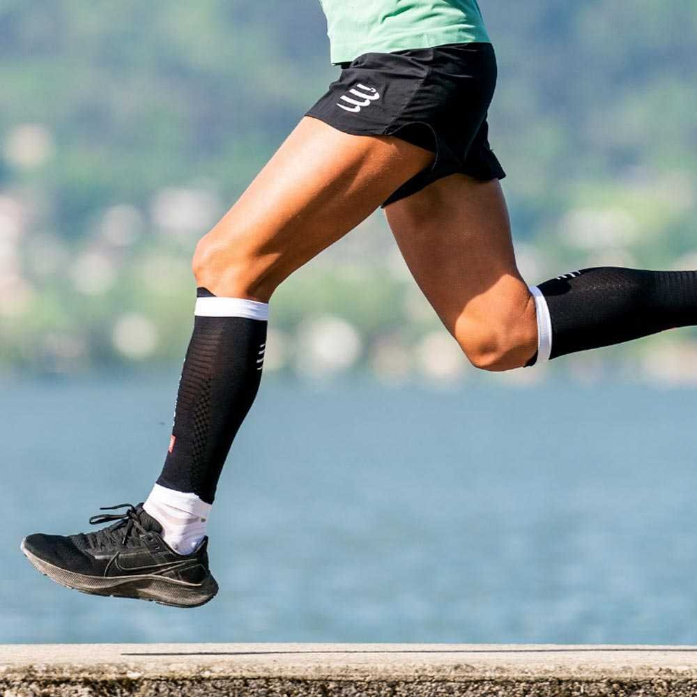 Opaski Compressport R2 3.0 Calf Sleeves U Czarne