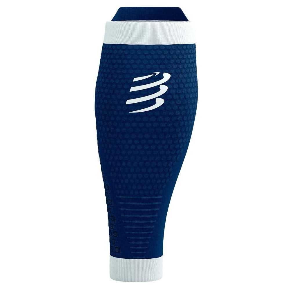Opaski Compressport R2 3.0 Calf Sleeves U Niebieskie
