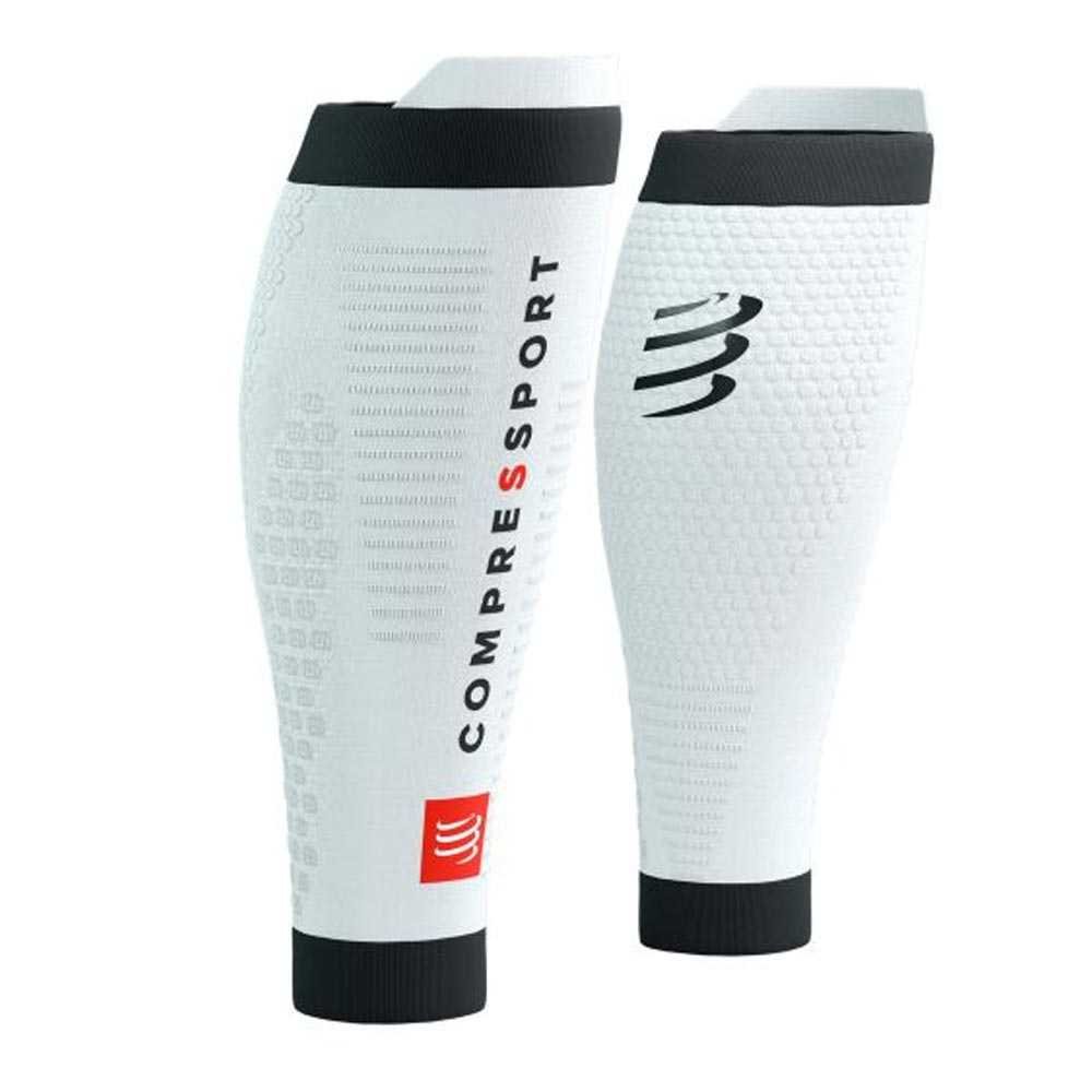 Opaski Compressport R2 3.0 Calf Sleeves U Białe