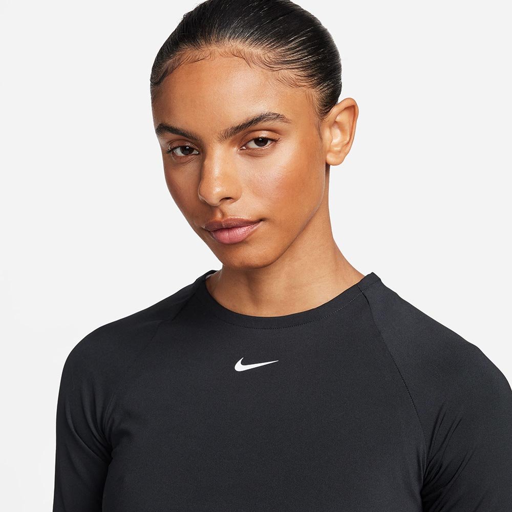 Koszulka Nike Pro 365 W Czarno-Biała