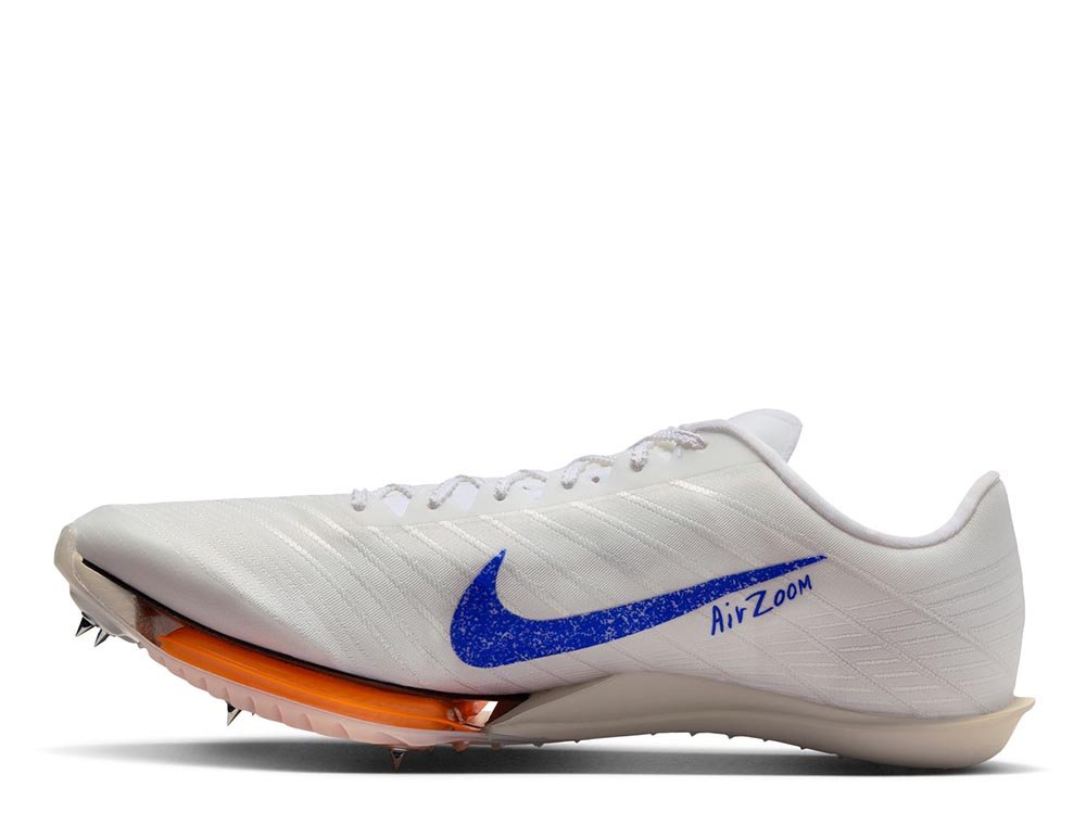 Kolce do biegania Nike Air Zoom Maxfly 2 Blueprint U Biało-Niebieskie