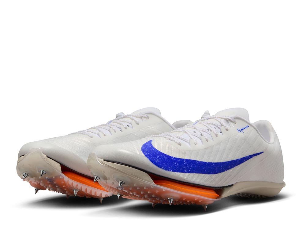 Kolce do biegania Nike Air Zoom Maxfly 2 Blueprint U Biało-Niebieskie