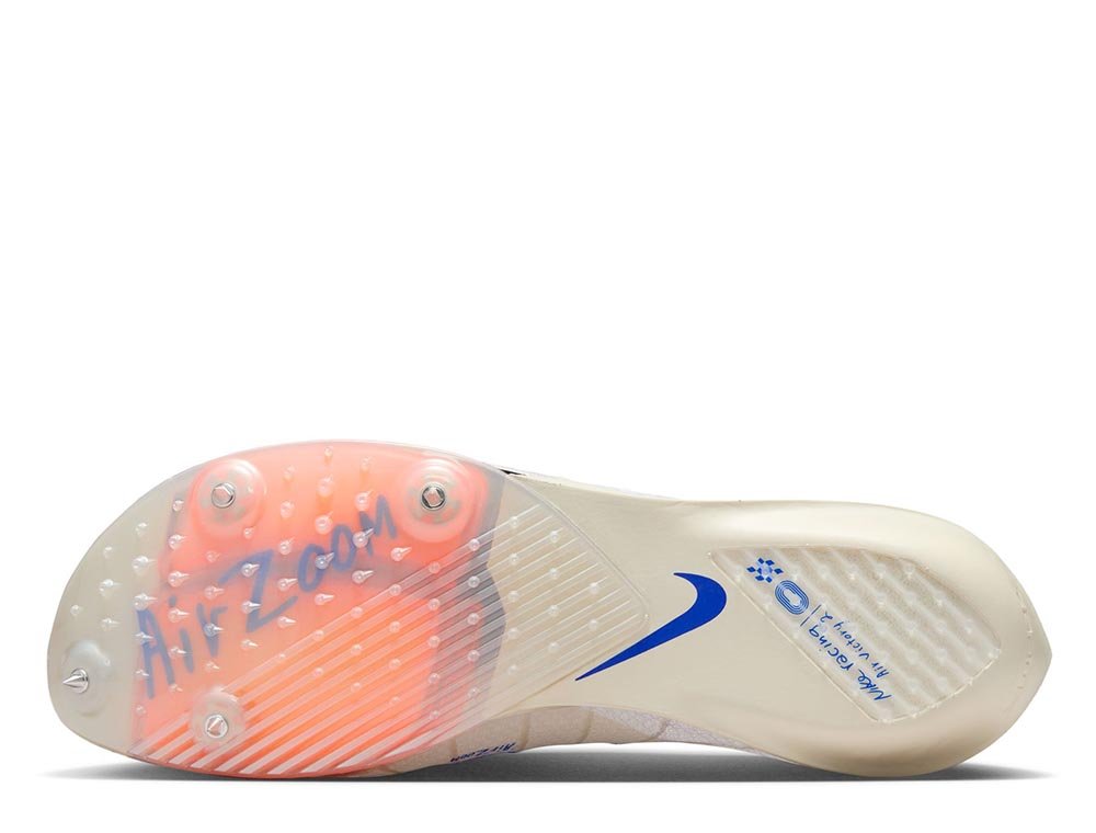 Kolce do biegania Nike Air Zoom Victory 2 Blueprint U Biało-Niebieskie