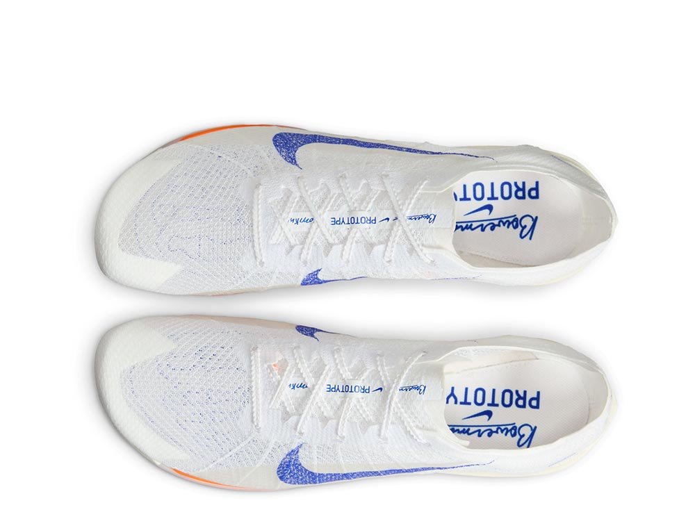 Kolce do biegania Nike Air Zoom Victory 2 Blueprint U Biało-Niebieskie