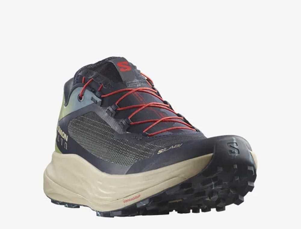 Buty Salomon S/LAB Ultra U Granatowo-Limonkowe