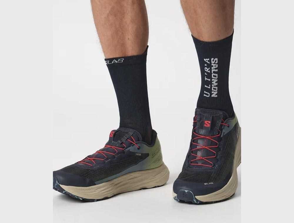 Buty Salomon S/LAB Ultra U Granatowo-Limonkowe