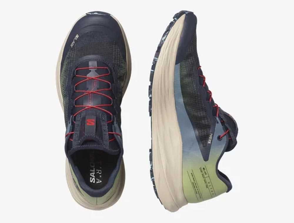 Buty Salomon S/LAB Ultra U Granatowo-Limonkowe