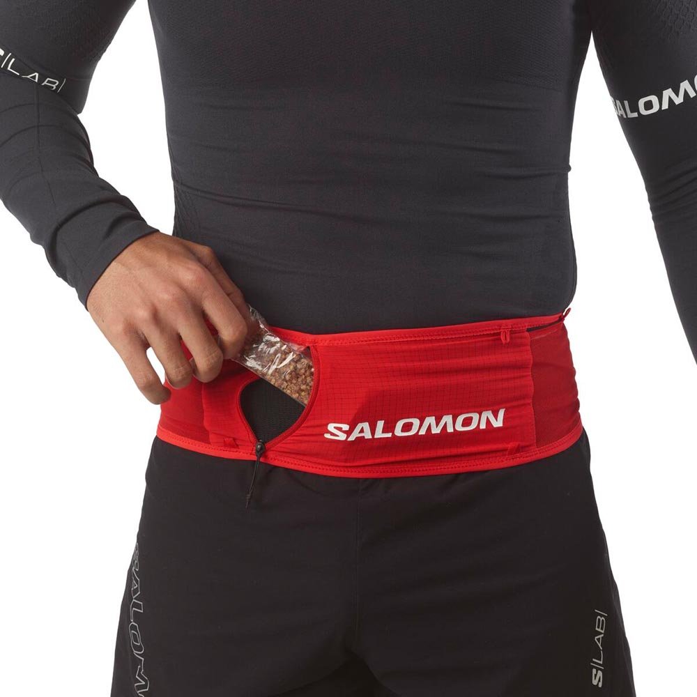 Pas Salomon S/LAB Belt U Czerwony