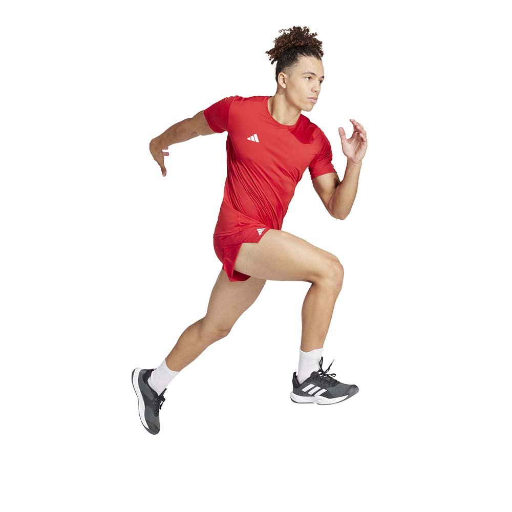Koszulka adidas Adizero Tee M Czerwona