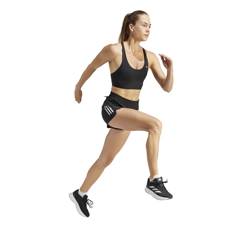 Spodenki adidas Own The Run Short W Czarno-Białe