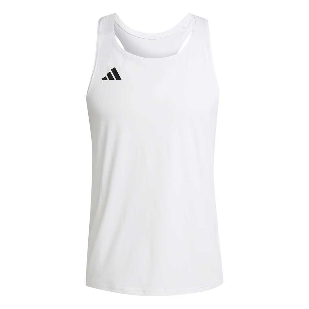 Koszulka adidas Adizero Tank Essentials M Biała