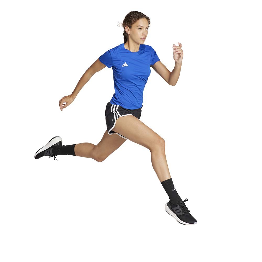 Koszulka adidas Adizero Tee W Niebieska