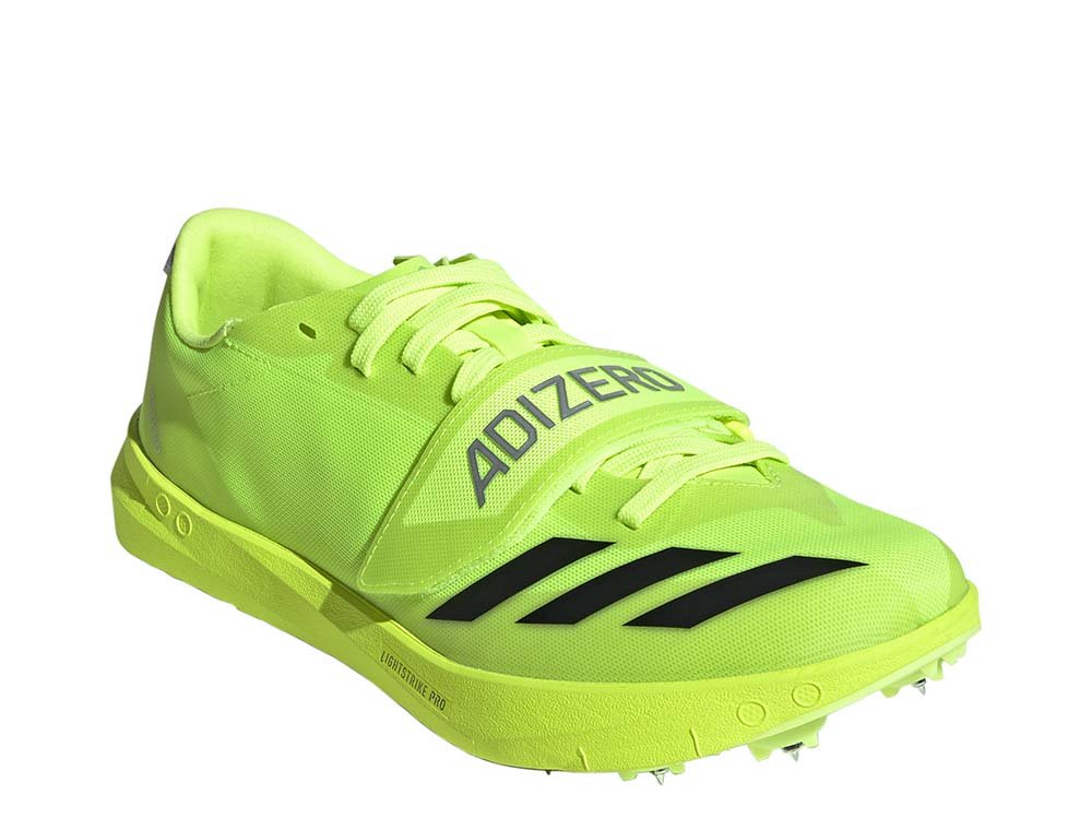 Buty adidas Adizero TJ/PV M Limonkowo-Czarne