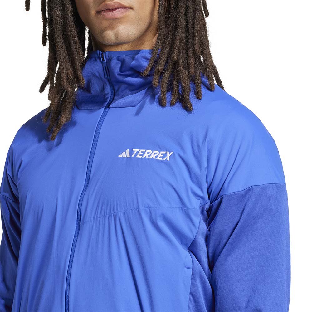 Kurtka adidas TERREX Xperior Windweave Wind Jacket M Niebieska