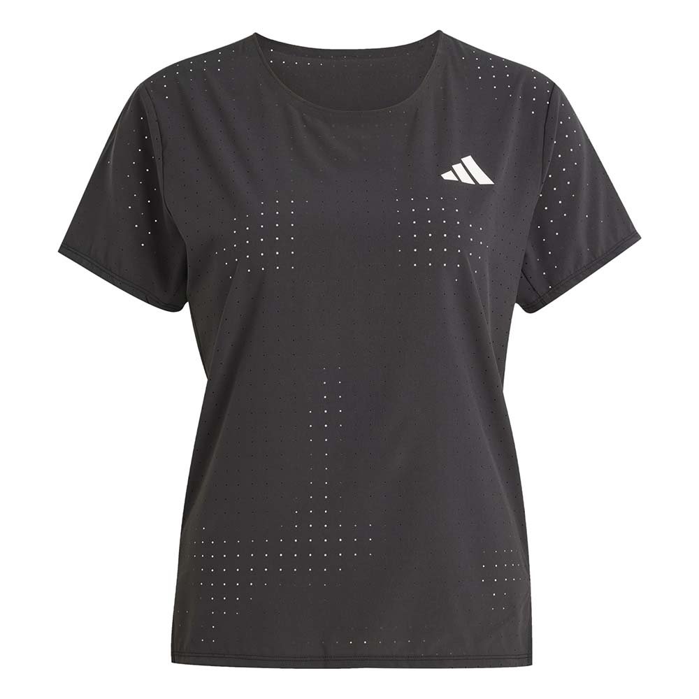Koszulka adidas Adizero Tee W Czarno-Biała