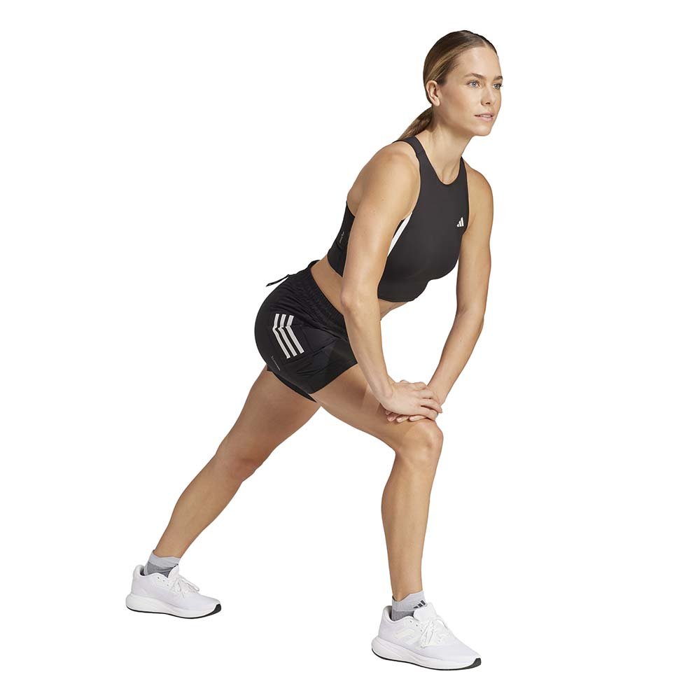 Spodenki adidas Own The Run Climacool 2 in 1 W Czarno-Białe