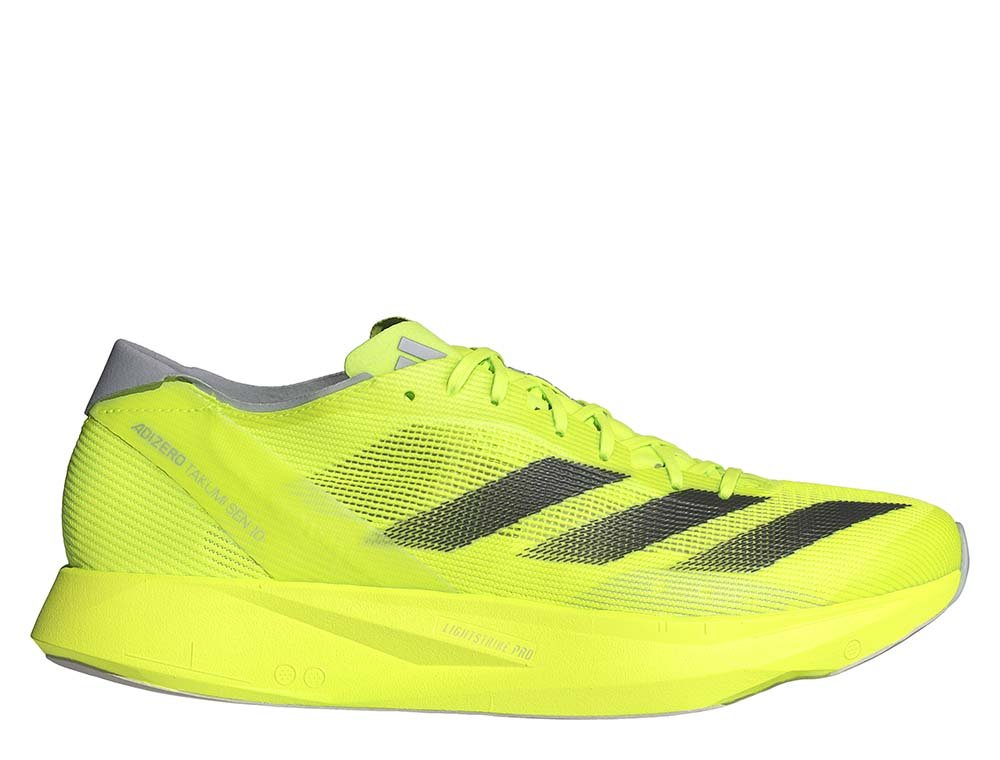 Buty adidas Adizero Takumi Sen 10 M Limonkowo-Czarne [IH5707