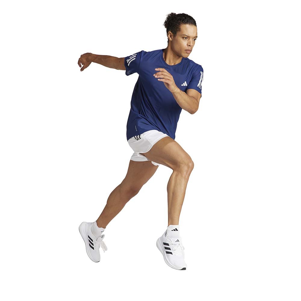 Koszulka adidas Own The Run Tee M Granatowa