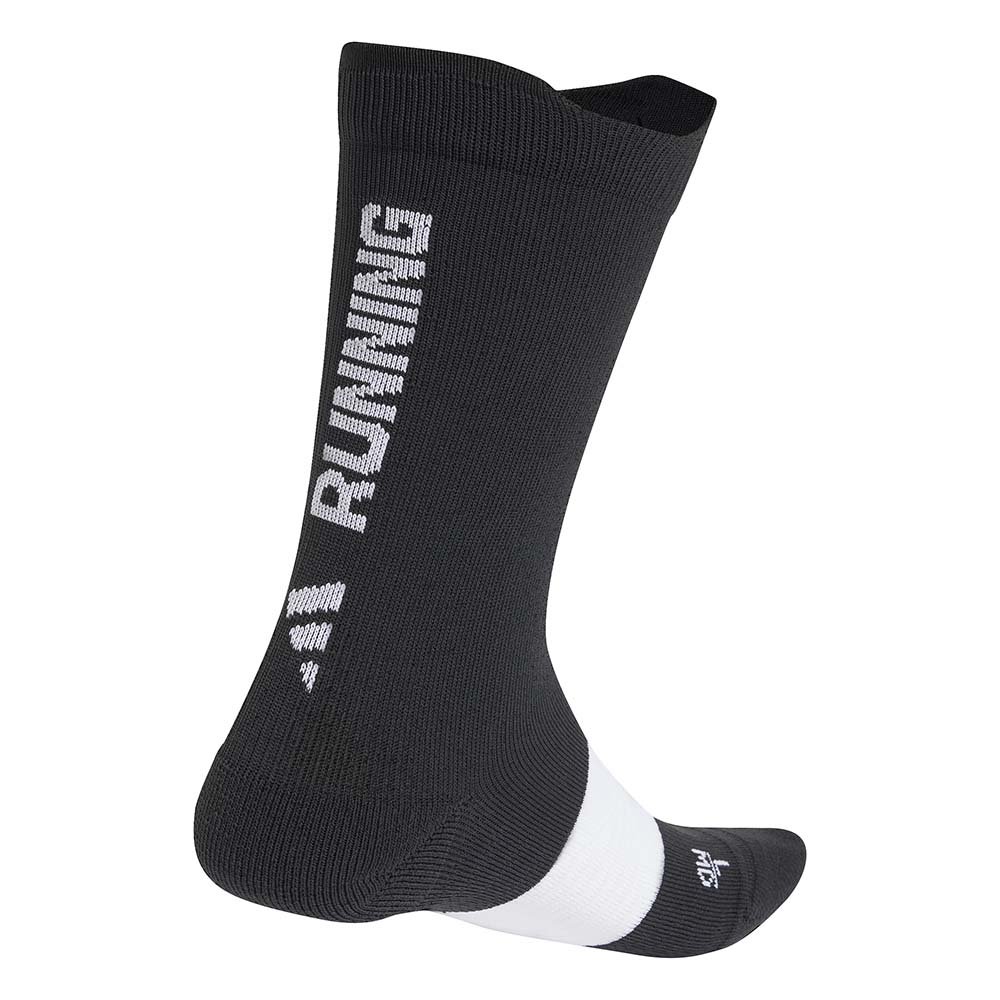 Skarpetki adidas Run x Graphic Sock U Czarno-Białe