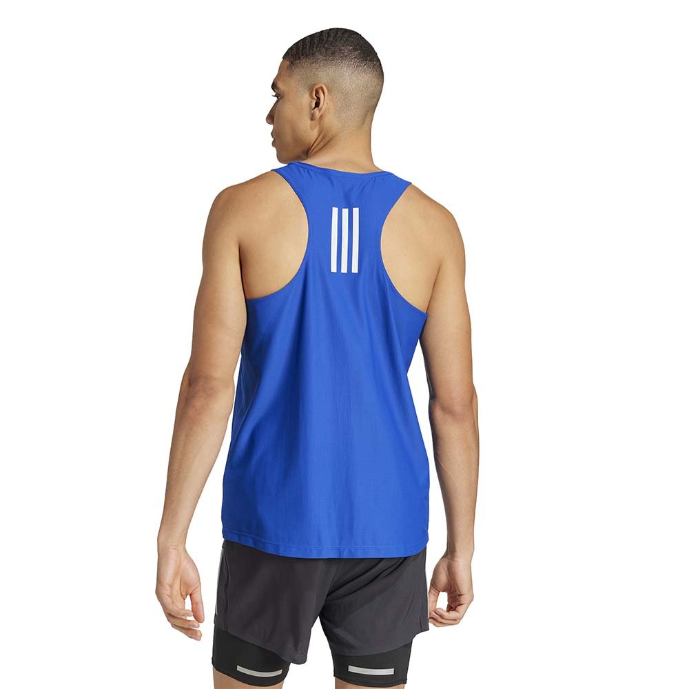 Koszulka adidas Own The Run Singlet M Niebieska