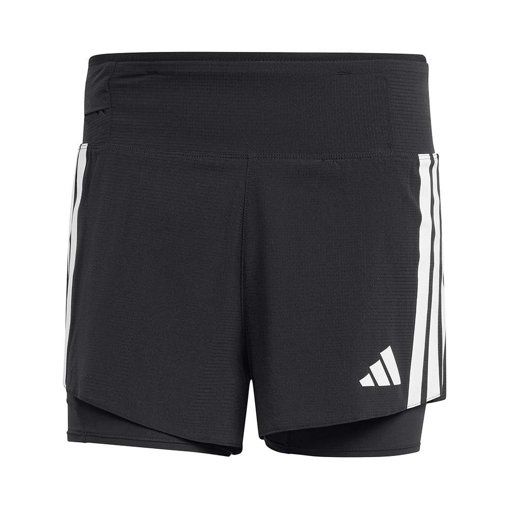 Spodenki adidas Adizero 2 in 1 M Czarno-Białe