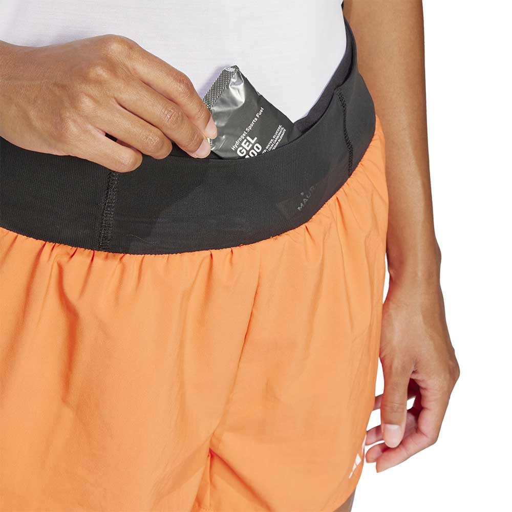 Spodenki adidas Xperior W Pomarańczowo-Czarne