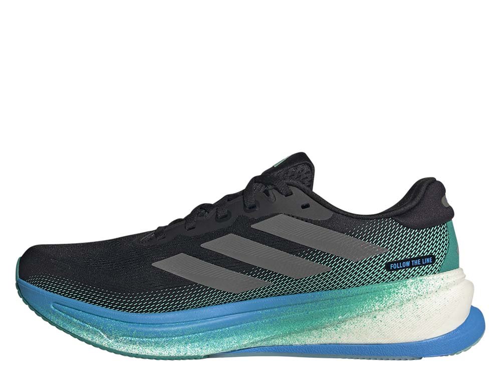 Buty adidas Supernova Rise 2 M Czarno-Niebieskie