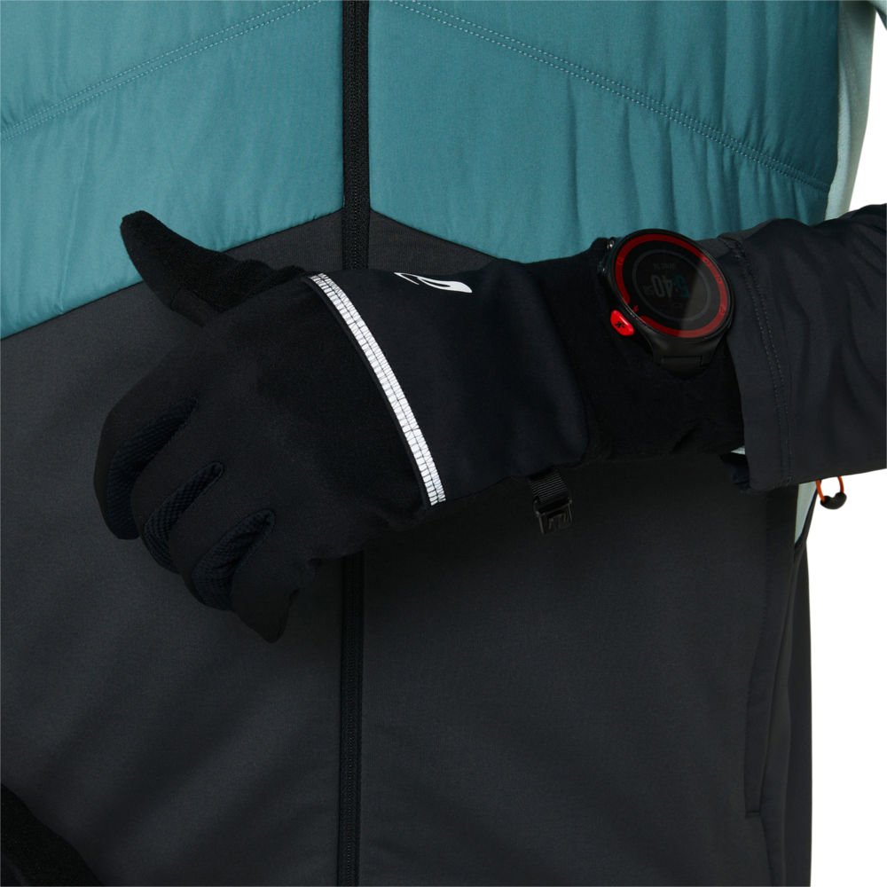 Rękawiczki Asics Wind-Block Running Gloves U Czarne