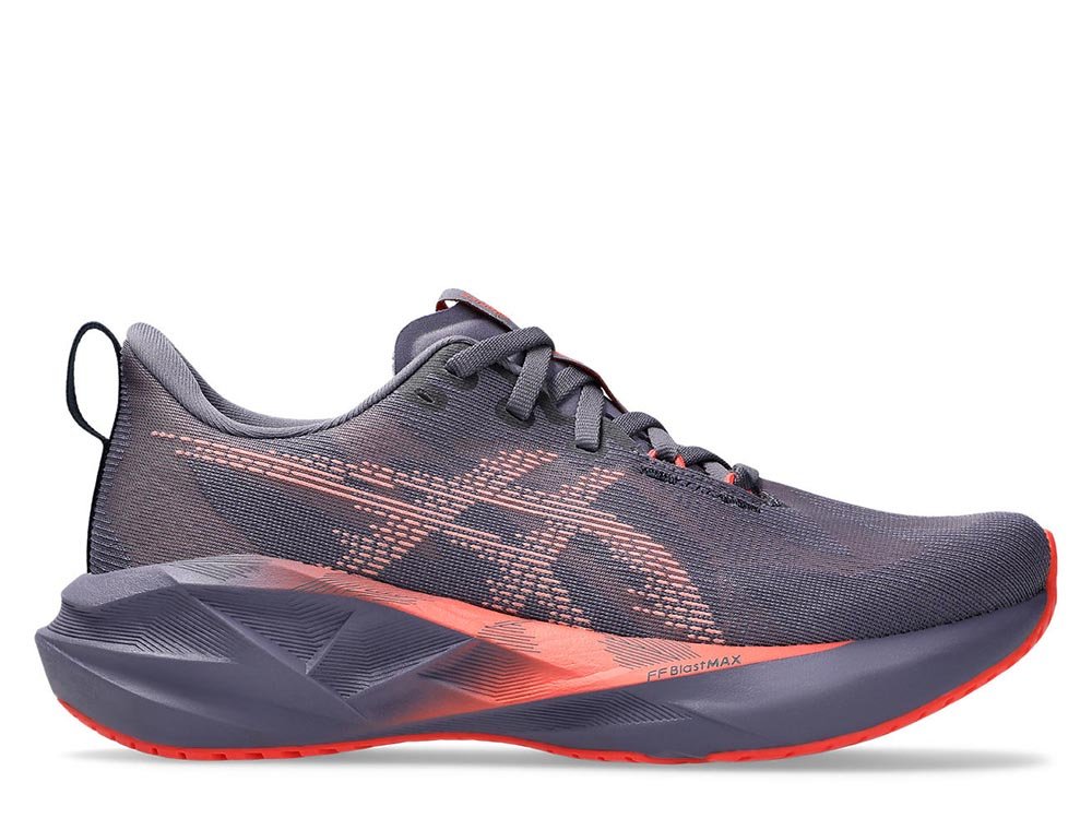 Buty Asics Novablast 5 W Fioletowo-Koralowe