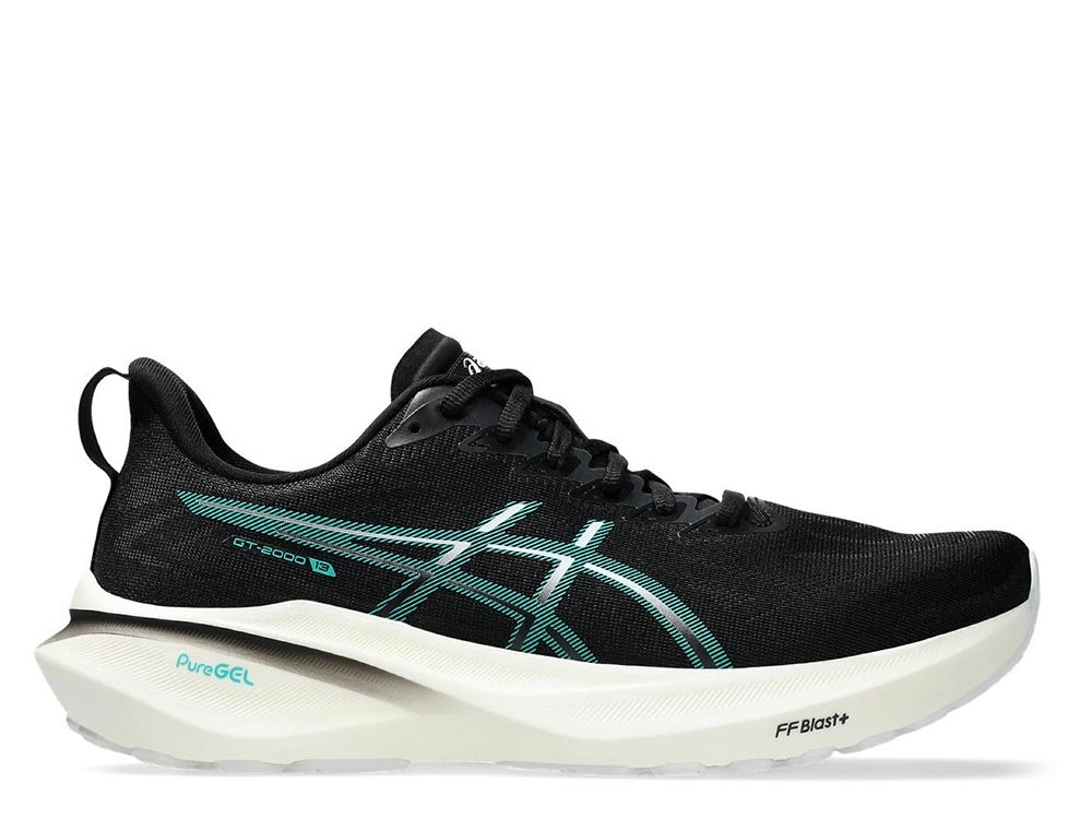 Buty Asics GT-2000 13 M Czarno-Niebieskie