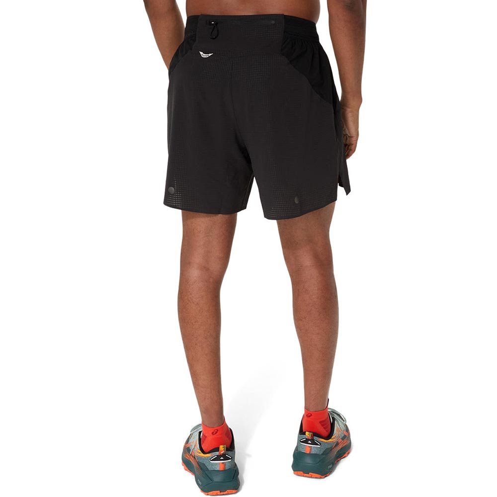 Spodenki Asics Fujitrail Elite Short M Czarne
