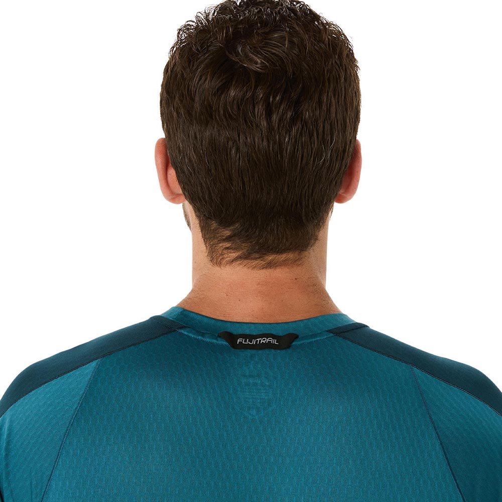 Koszulka Asics Fujitrail Elite SS Top M Niebieska