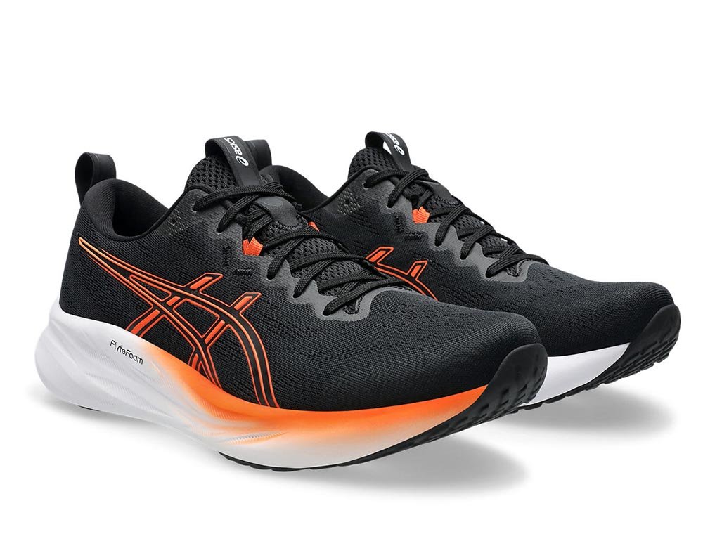 Buty Asics Gel-Pulse 16 M Czarno-Pomarańczowe