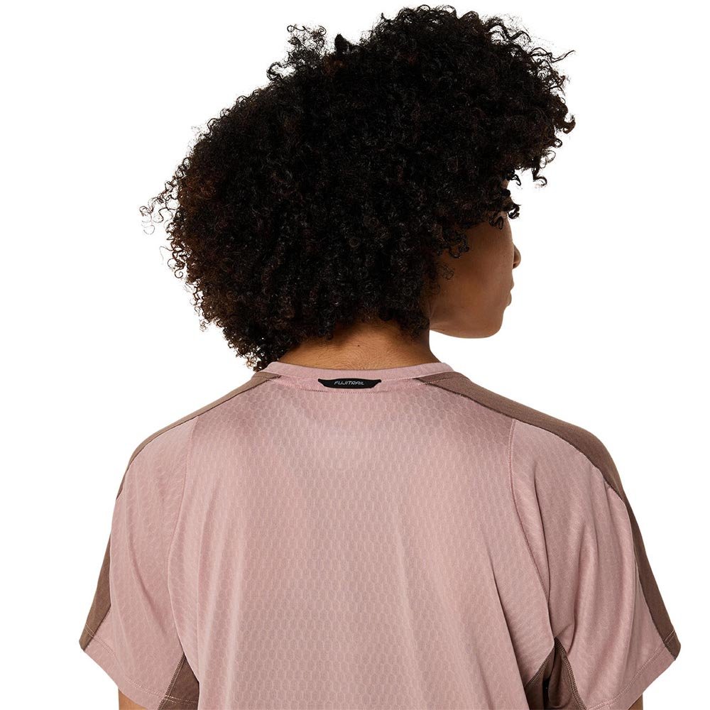 Koszulka Asics Fujitrail Elite SS Top W Różowa