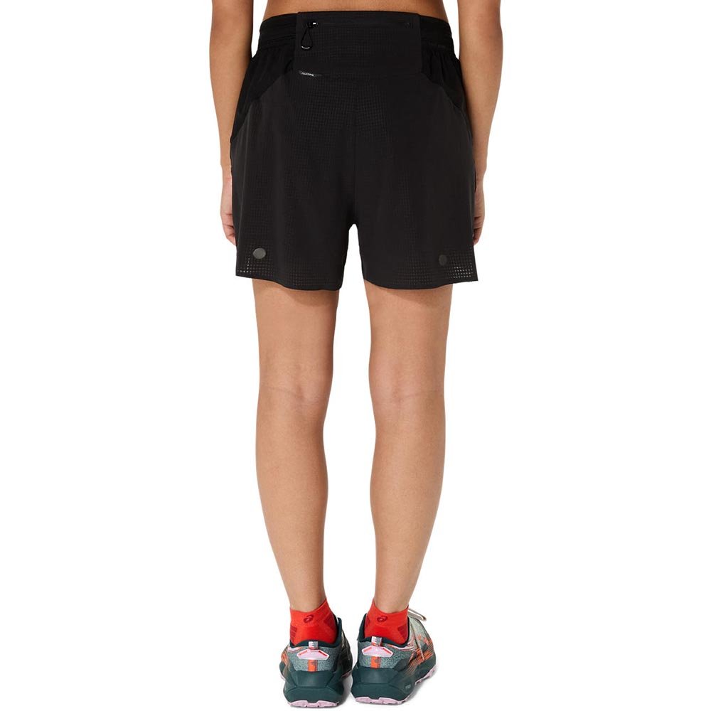 Spodenki Asics Fujitrail Elite Short W Czarne