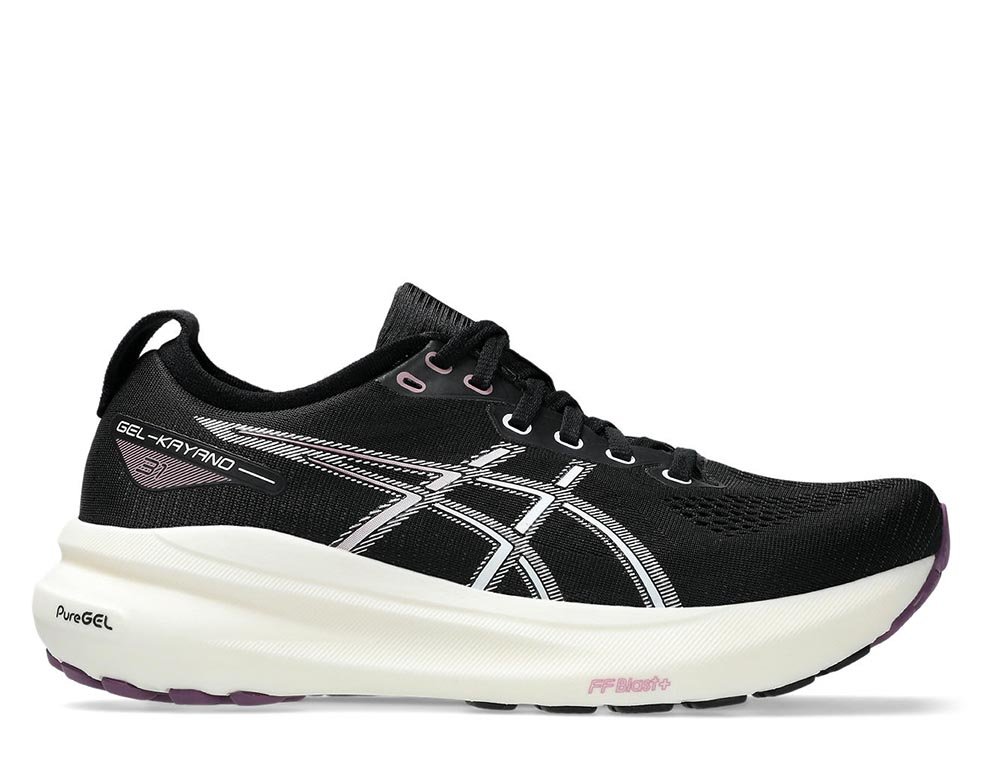 Buty Asics Kayano 31 W Czarno-Fioletowe