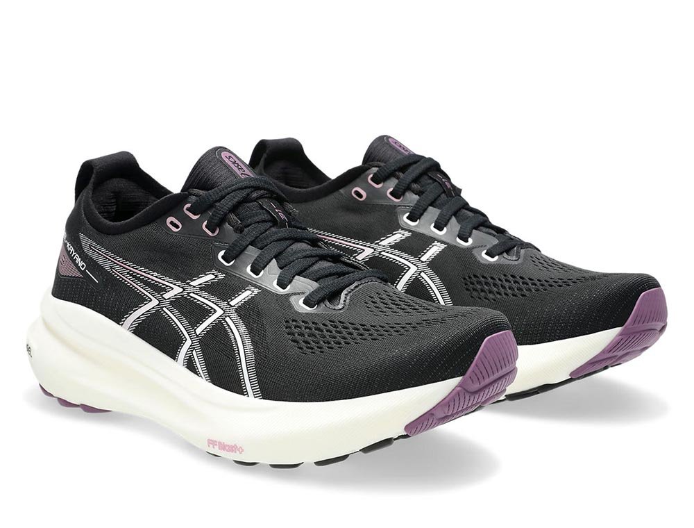Buty Asics Kayano 31 W Czarno-Fioletowe