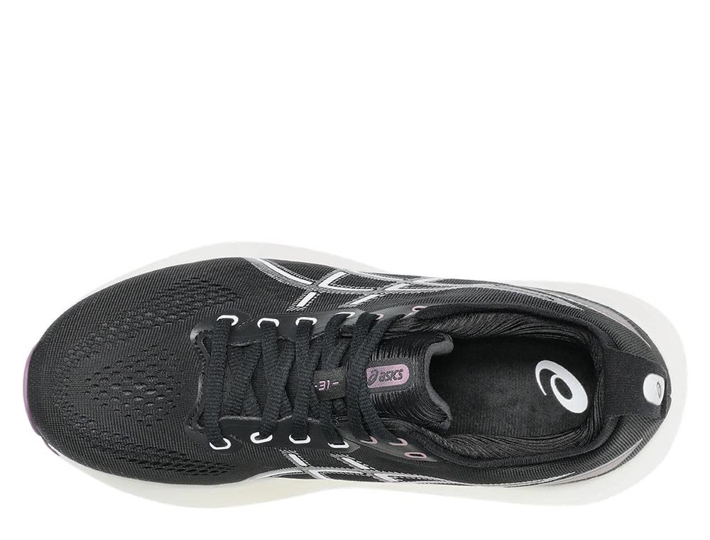 Buty Asics Kayano 31 W Czarno-Fioletowe