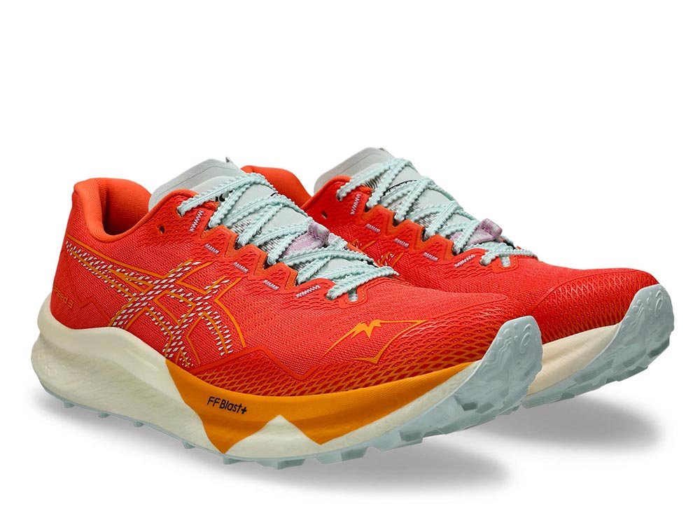 Buty Asics FujiSpeed 3 M Pomarańczowo-Czerwone