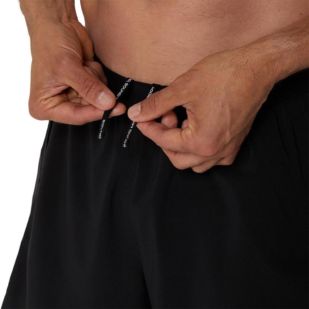 Spodenki Asics Road 2 In 1 7In Short M Czarne