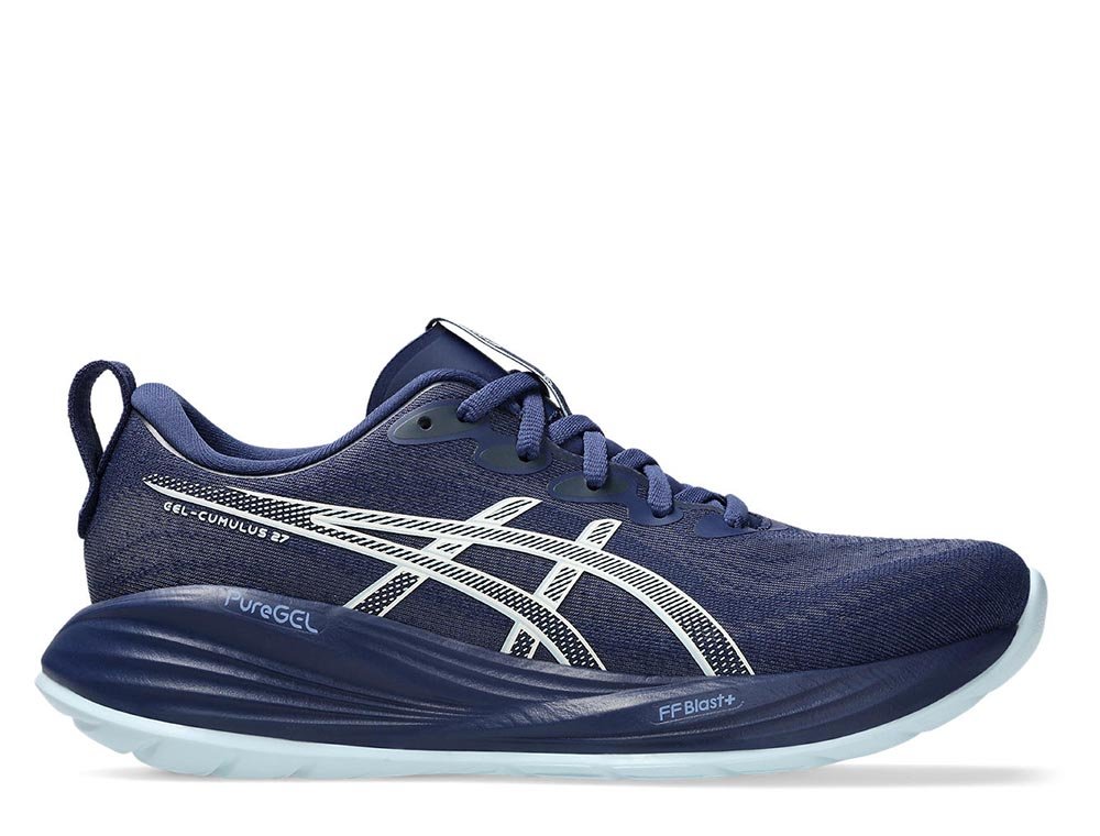 Buty Asics Gel-Cumulus 27 W Granatowo-Białe