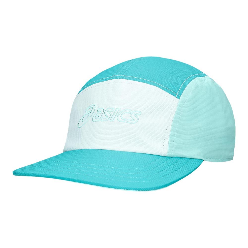 Czapka Asics 5 Panel Cap U Niebiesko-Biała